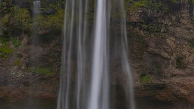 red dirt waterfall